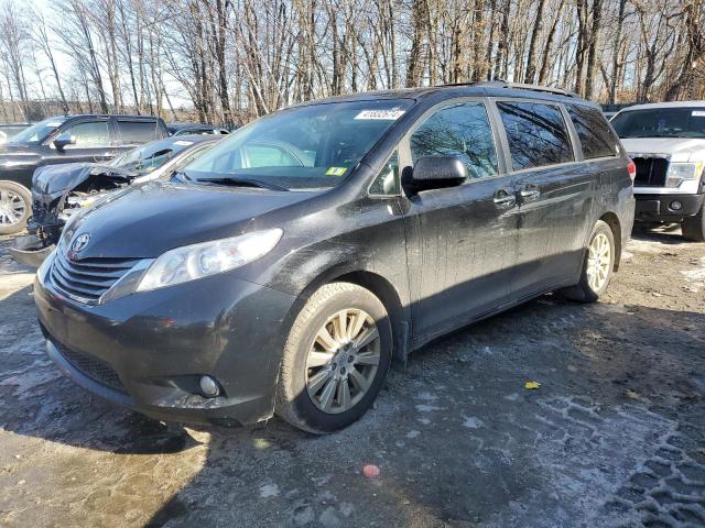 5TDDK3DC5ES090591 - 2014 TOYOTA SIENNA XLE GRAY photo 1