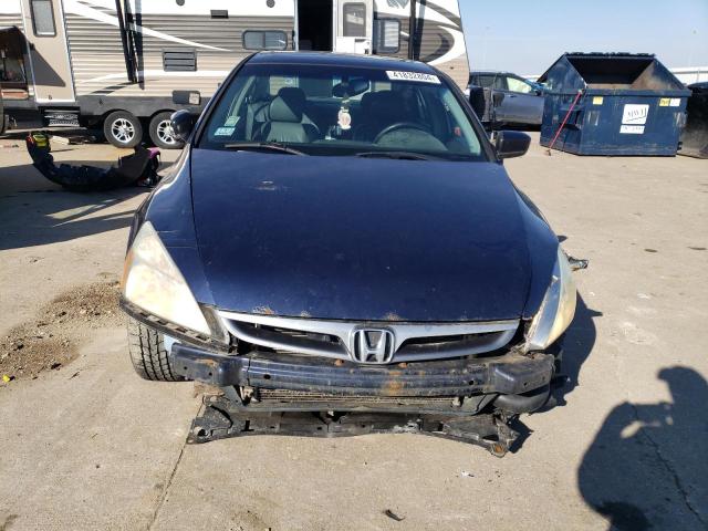 1HGCM56726A130241 - 2006 HONDA ACCORD EX BLUE photo 5