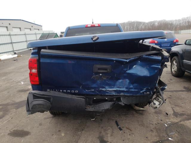 2GCVKNEC5K1100490 - 2019 CHEVROLET SILVERADO K1500 BASE/LS BLUE photo 6