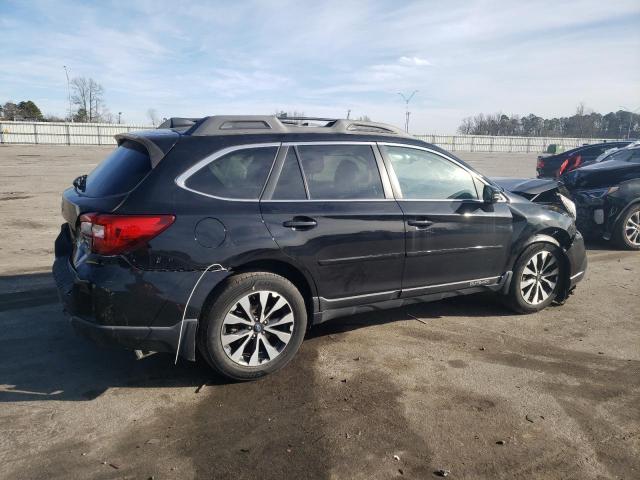 4S4BSANC4H3206147 - 2017 SUBARU OUTBACK 2.5I LIMITED BLACK photo 3