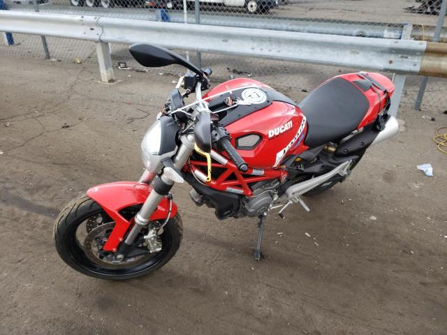 ZDM1RADN9CB057994 - 2012 DUCATI MONSTER 696 RED photo 2