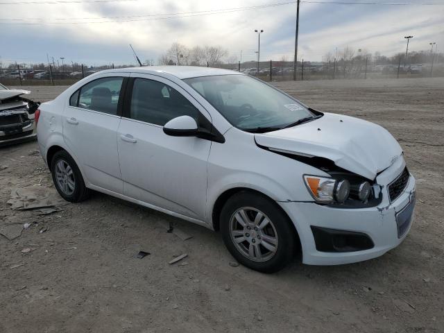 1G1JC5SH1C4160700 - 2012 CHEVROLET SONIC LT WHITE photo 4