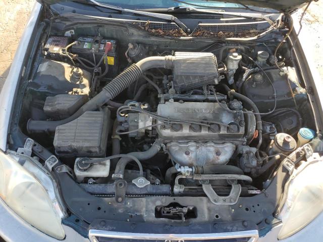 2HGEJ652XWH577186 - 1998 HONDA CIVIC DX SILVER photo 11