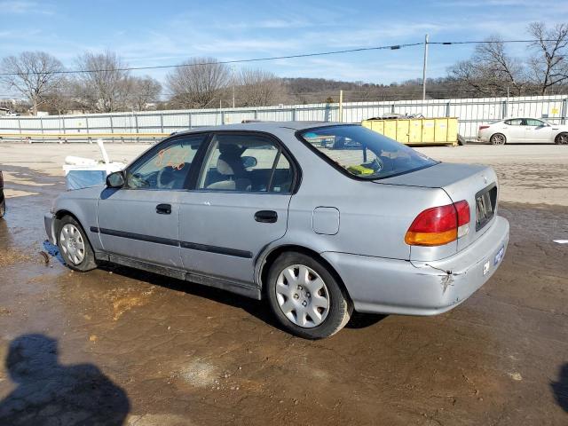 2HGEJ652XWH577186 - 1998 HONDA CIVIC DX SILVER photo 2