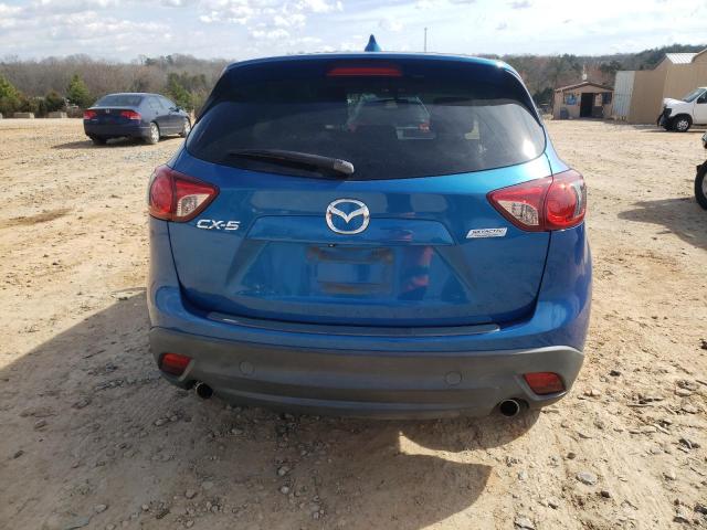 JM3KE2CE6D0112490 - 2013 MAZDA CX-5 TOURING BLUE photo 6