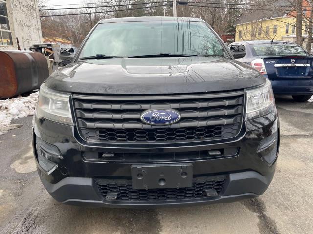1FM5K8AR9GGC37224 - 2016 FORD EXPLORER POLICE INTERCEPTOR შავი ფოტო 7