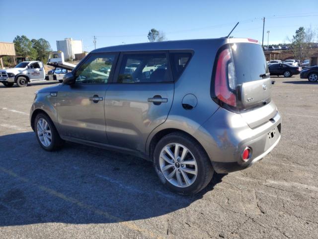 KNDJP3A55K7692312 - 2019 KIA SOUL + GRAY photo 2