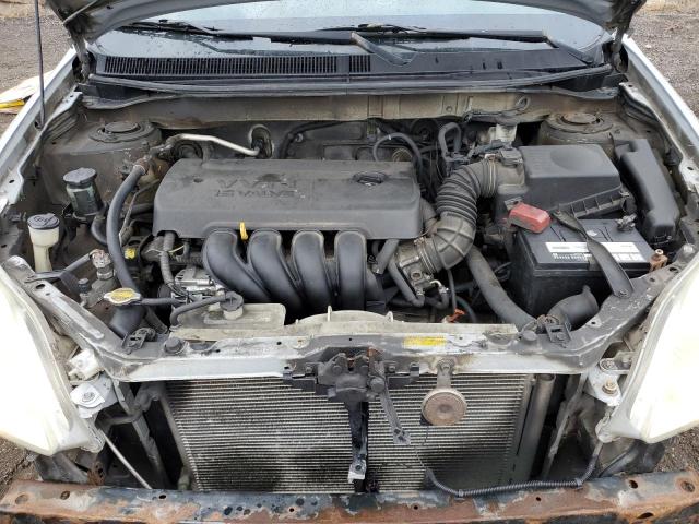 2T1KR32E76C560864 - 2006 TOYOTA COROLLA MA XR SILVER photo 11