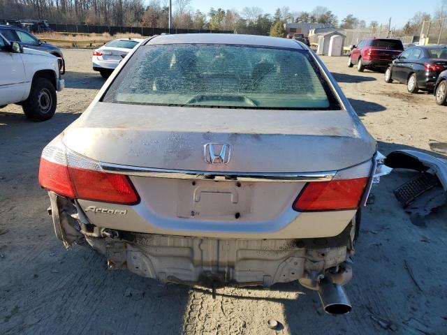 1HGCR2F33DA250107 - 2013 HONDA ACCORD LX GOLD photo 6