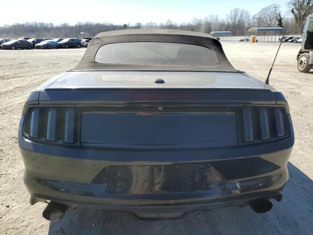 1FATP8UH9F5383042 - 2015 FORD MUSTANG BLACK photo 6