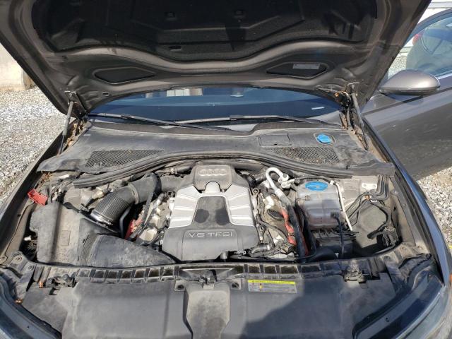 WAUHGAFC1DN117632 - 2013 AUDI A6 PRESTIGE გრაფიტი ფოტო 11