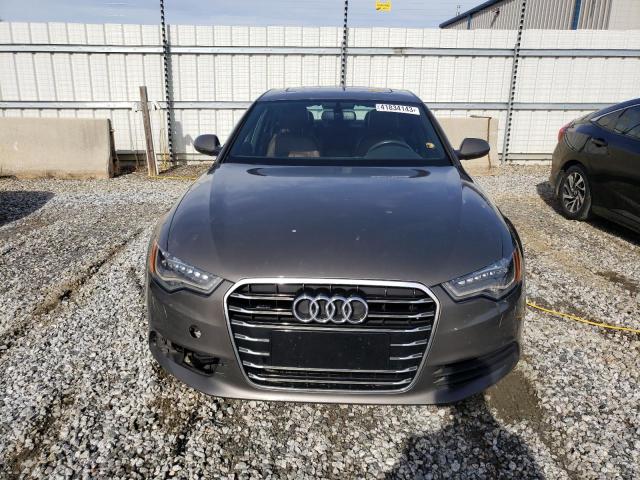 WAUHGAFC1DN117632 - 2013 AUDI A6 PRESTIGE CHARCOAL photo 5