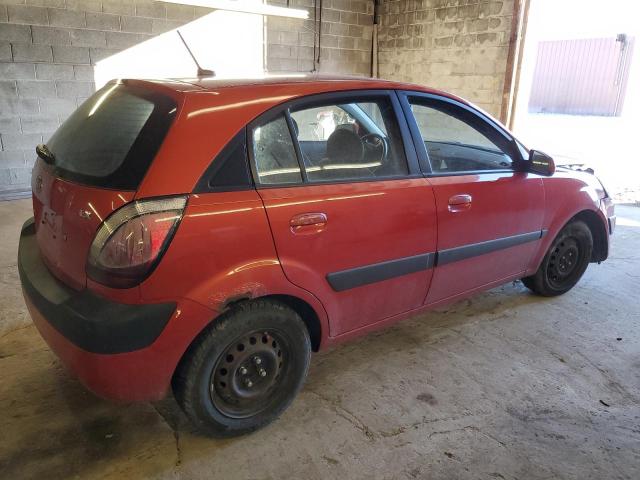 KNADE243896586876 - 2009 KIA RIO 5 SX RED photo 3