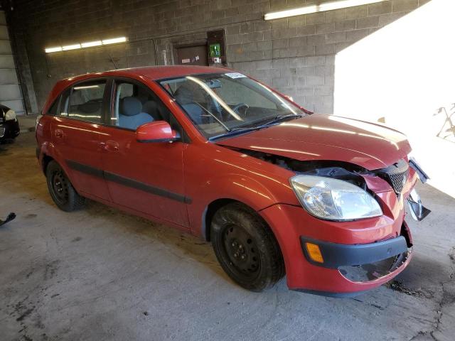 KNADE243896586876 - 2009 KIA RIO 5 SX RED photo 4