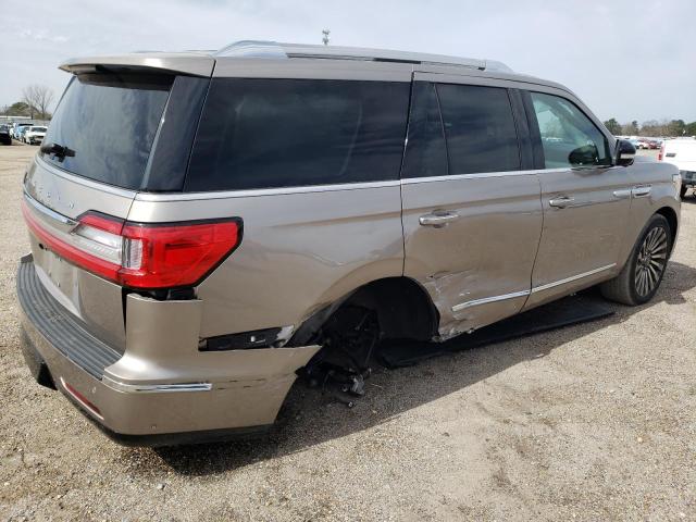 5LMJJ2KTXLEL15201 - 2020 LINCOLN NAVIGATOR RESERVE BEIGE photo 3