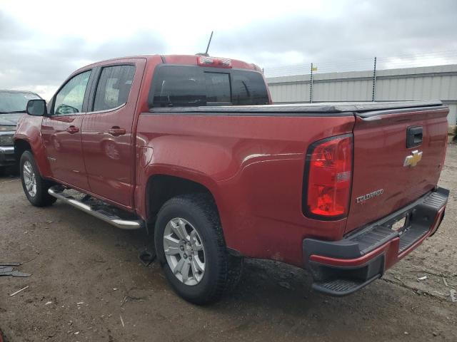 1GCGSBEA4F1204048 - 2015 CHEVROLET COLORADO LT RED photo 2