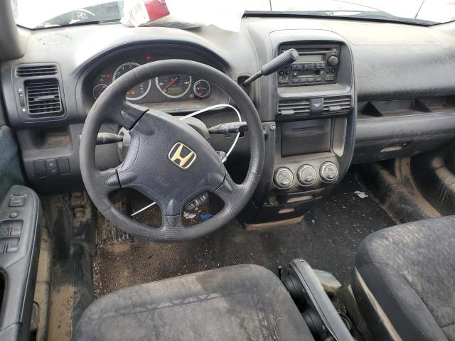 SHSRD68595U307764 - 2005 HONDA CR-V LX SILVER photo 8