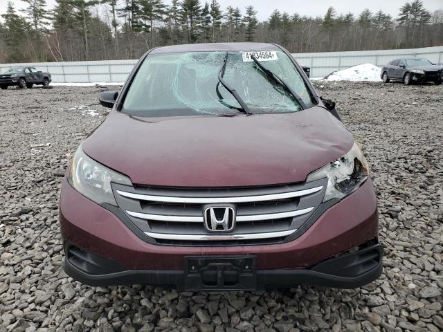 5J6RM4H30EL029810 - 2014 HONDA CR-V LX MAROON photo 5