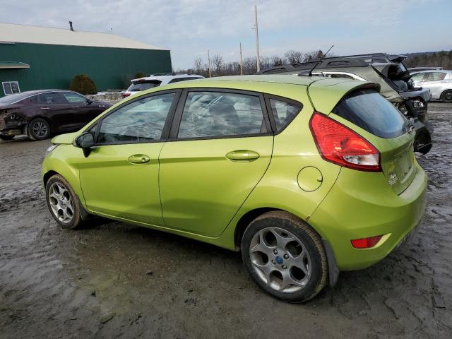 3FADP4FJXCM113966 - 2012 FORD FIESTA SES GREEN photo 2