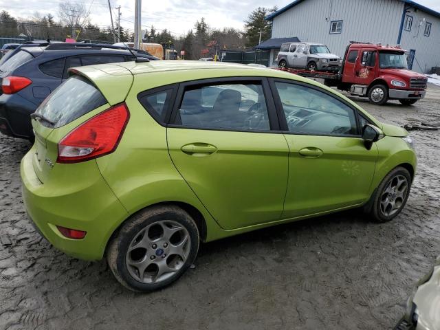 3FADP4FJXCM113966 - 2012 FORD FIESTA SES GREEN photo 3