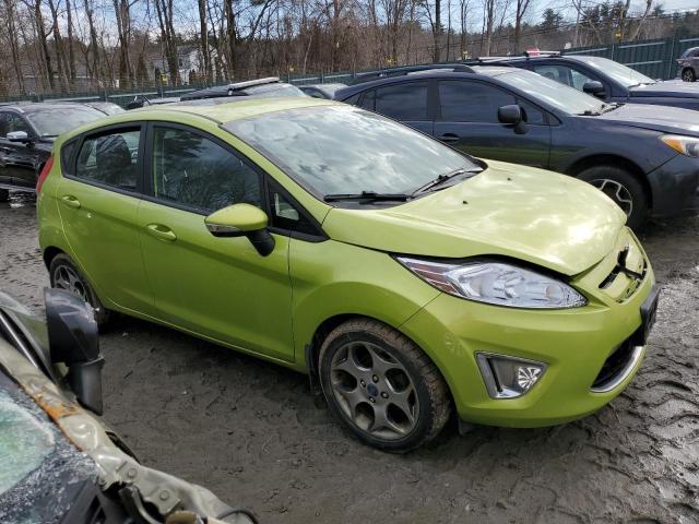 3FADP4FJXCM113966 - 2012 FORD FIESTA SES GREEN photo 4