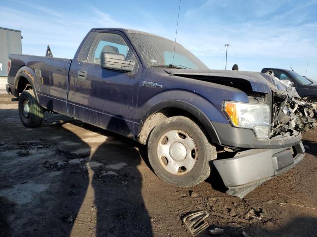 1FTRF12W19KA83937 - 2009 FORD F150 BLUE photo 4