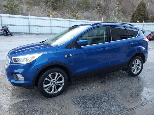 1FMCU0G91HUC55262 - 2017 FORD ESCAPE SE BLUE photo 1