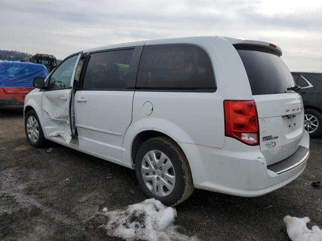 2C4RDGBG9HR866814 - 2017 DODGE GRAND CARA SE WHITE photo 2