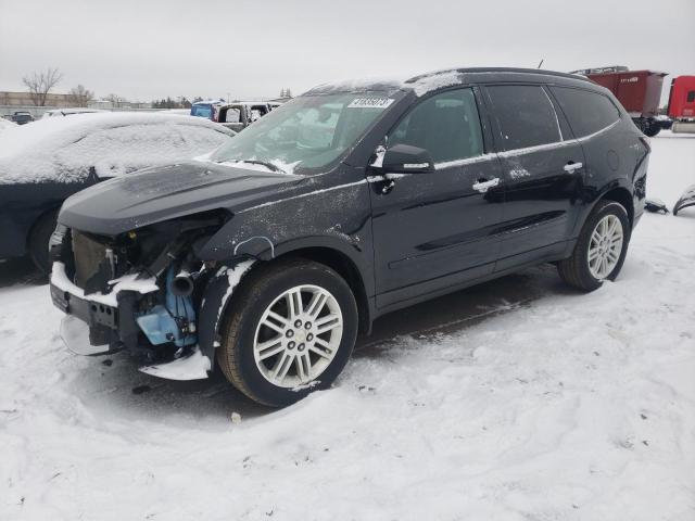 1GNKVGKD2FJ258968 - 2015 CHEVROLET TRAVERSE LT Schwarz Foto 1