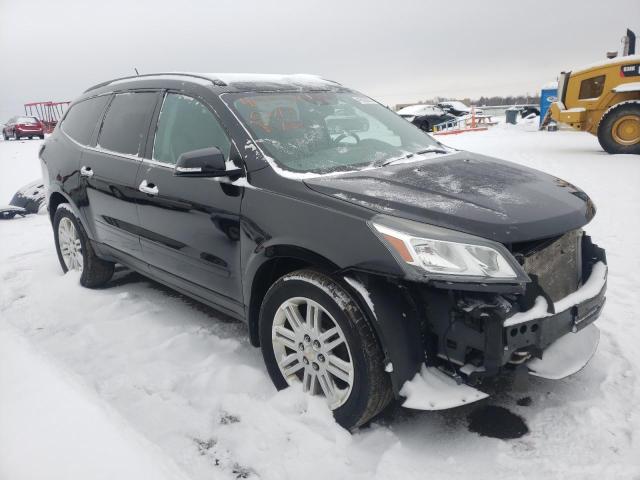 1GNKVGKD2FJ258968 - 2015 CHEVROLET TRAVERSE LT BLACK photo 4