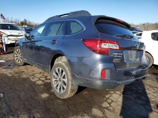 4S4BSANC4G3236702 - 2016 SUBARU OUTBACK 2.5I LIMITED BLUE photo 2