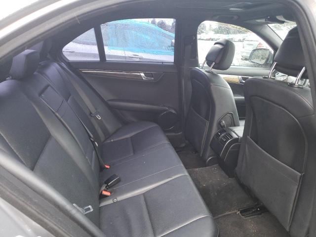 WDDGF56XX8F052250 - 2008 MERCEDES-BENZ C 350 SILVER photo 10