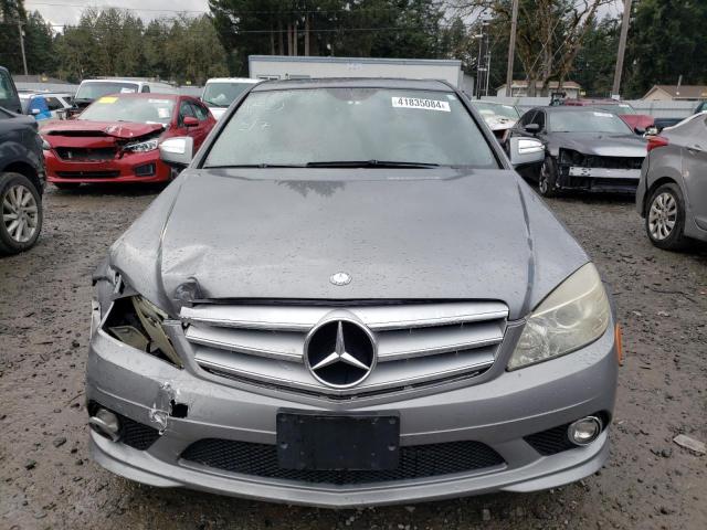 WDDGF56XX8F052250 - 2008 MERCEDES-BENZ C 350 SILVER photo 5