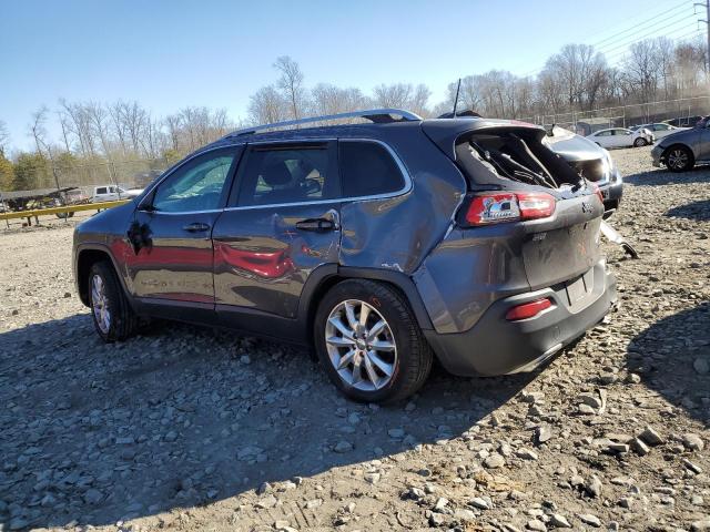 1C4PJLDS7HW540494 - 2017 JEEP CHEROKEE LIMITED GRAY photo 2