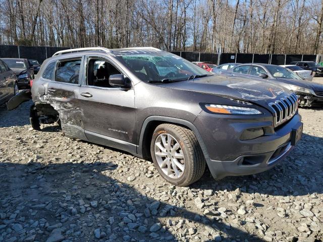 1C4PJLDS7HW540494 - 2017 JEEP CHEROKEE LIMITED GRAY photo 4