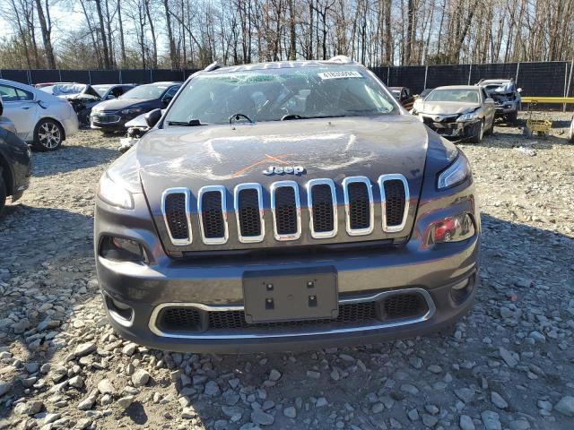 1C4PJLDS7HW540494 - 2017 JEEP CHEROKEE LIMITED GRAY photo 5