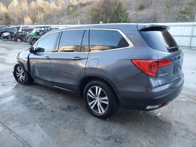 5FNYF6H53JB044663 - 2018 HONDA PILOT EXL GRAY photo 2