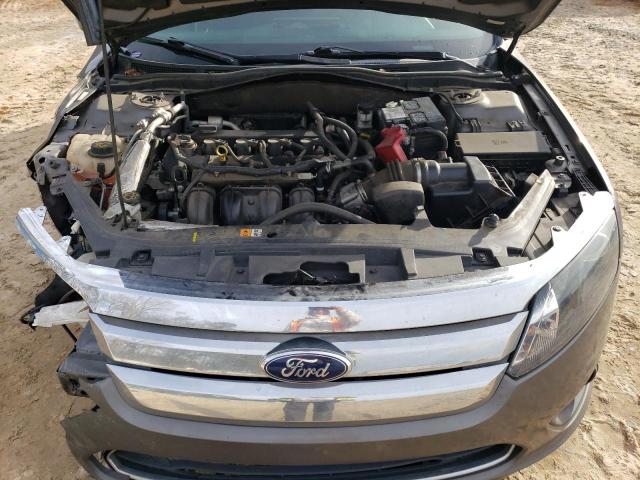 3FAHP0HA9CR167656 - 2012 FORD FUSION SE GRAY photo 11