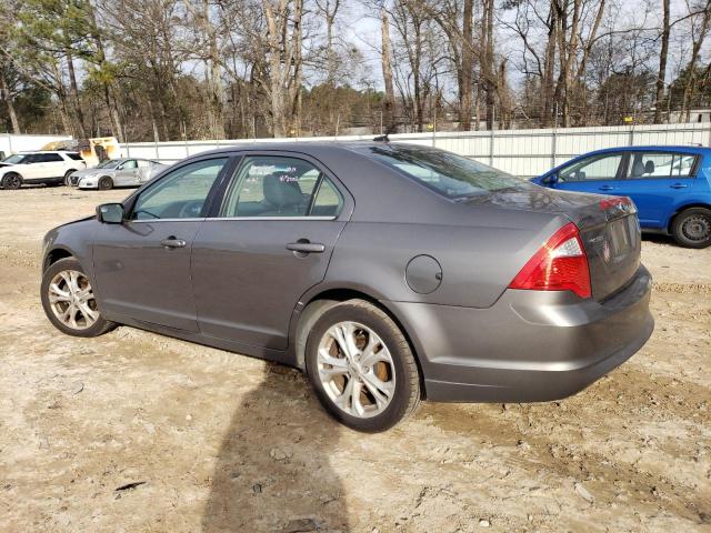 3FAHP0HA9CR167656 - 2012 FORD FUSION SE GRAY photo 2