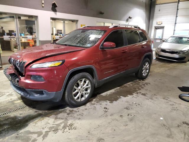 1C4PJMCB1FW571230 - 2015 JEEP CHEROKEE LATITUDE RED photo 1