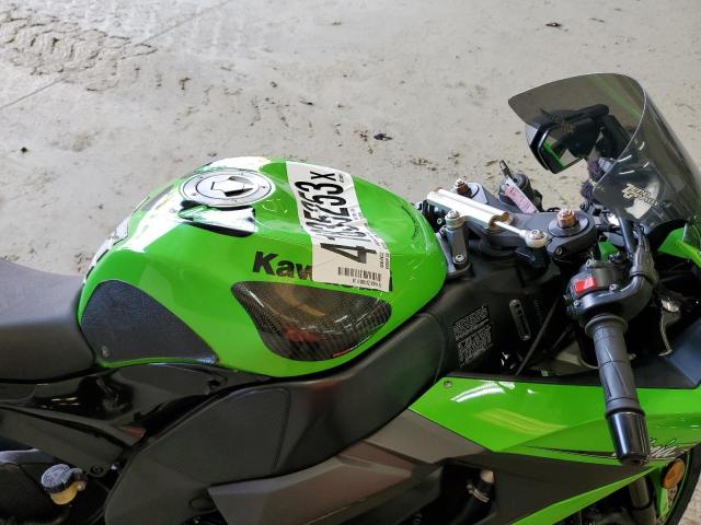 JKAZXCF10AA002440 - 2010 KAWASAKI ZX1000 F GREEN photo 5