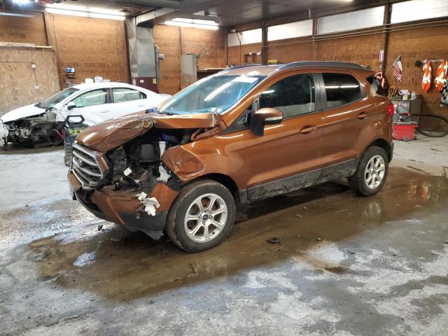 MAJ6S3GL0KC285988 - 2019 FORD ECOSPORT SE BROWN photo 1