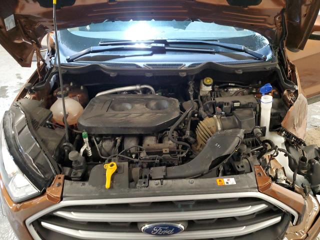 MAJ6S3GL0KC285988 - 2019 FORD ECOSPORT SE BROWN photo 11