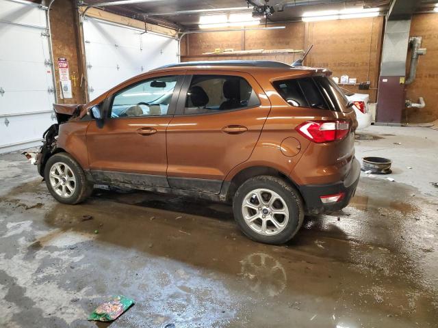 MAJ6S3GL0KC285988 - 2019 FORD ECOSPORT SE BROWN photo 2