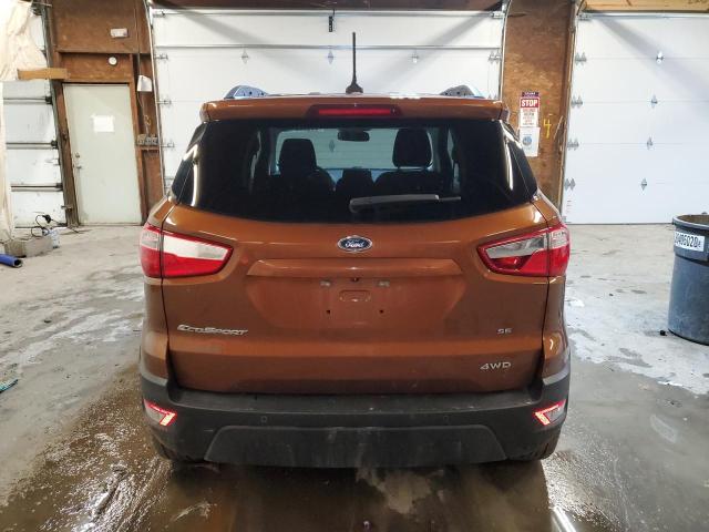 MAJ6S3GL0KC285988 - 2019 FORD ECOSPORT SE BROWN photo 6