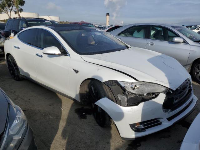 5YJSA1CP6CFP01586 - 2012 TESLA MODEL S თეთრი ფოტო 4