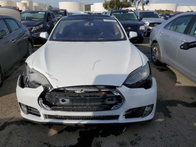 5YJSA1CP6CFP01586 - 2012 TESLA MODEL S WHITE photo 5