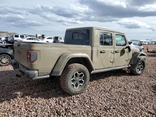 1C6JJTBG4LL188433 - 2020 JEEP GLADIATOR RUBICON GREEN photo 3