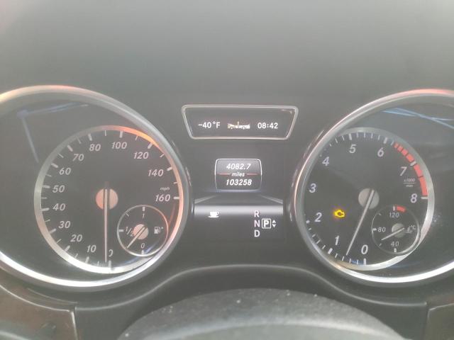 4JGDA5HB8DA168241 - 2013 MERCEDES-BENZ ML 350 4MATIC WHITE photo 9