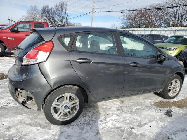 3FADP4EJ3KM134898 - 2019 FORD FIESTA SE GRAY photo 3